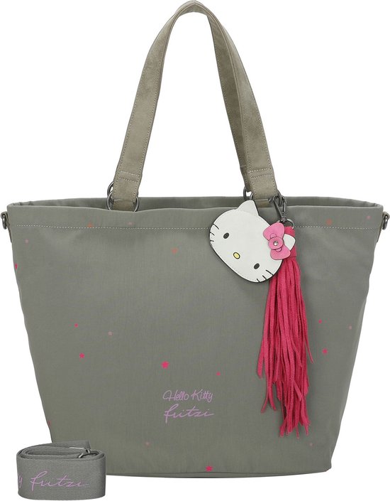 Fritzi aus Preußen Sac à épaule Sac à épaule bandoulière Sky Stars Hello Kitty Shopper Jungle Gris