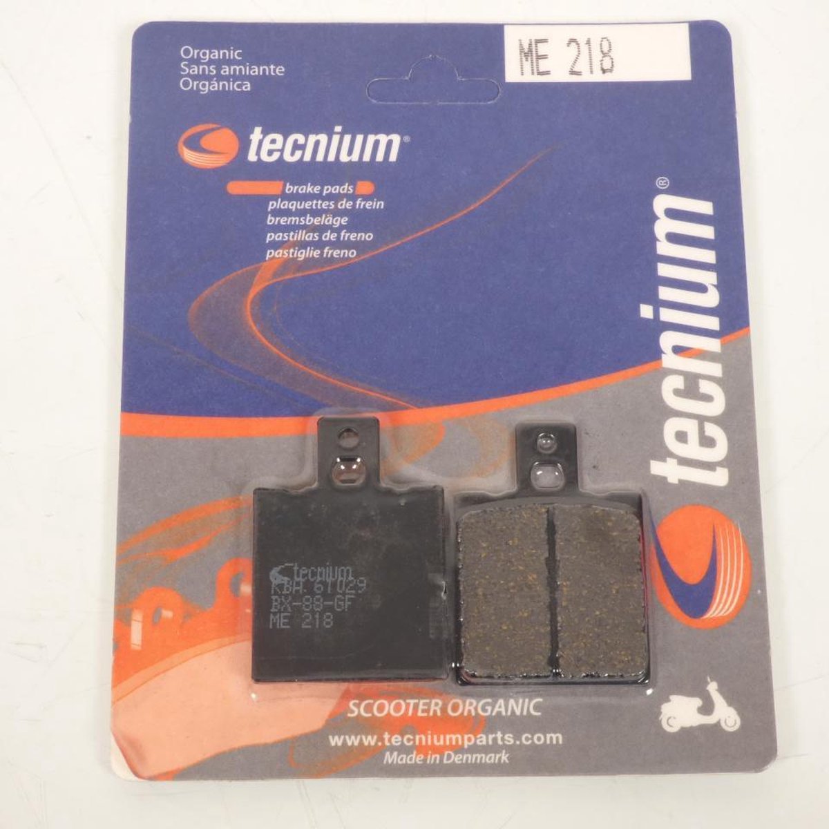 Tecnium-remblok voor Gilera 50 Typhoon-scooter 1993 tot 2001, nieuw