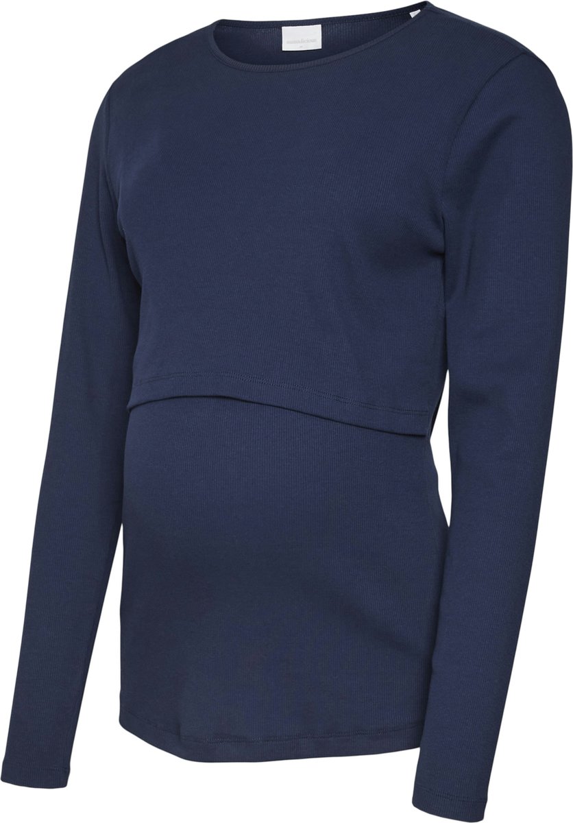 MAMALICIOUS - MLEMILY JUNE LS JRS TOP 2F - Dames - Blouses