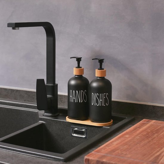 Bamboe Geur Set - Handzeepdispenser en | België