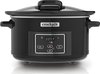 CrockPot Slow Cooker zwart 4,7L Klapdeksel new DNA