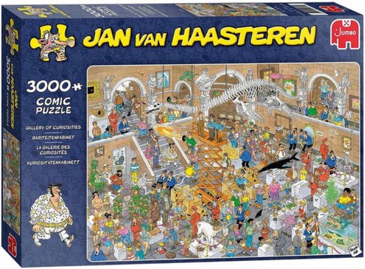 Jan van Haasteren - Rariteitenkabinet - 3000 stukjes puzzel — afbeelding 8