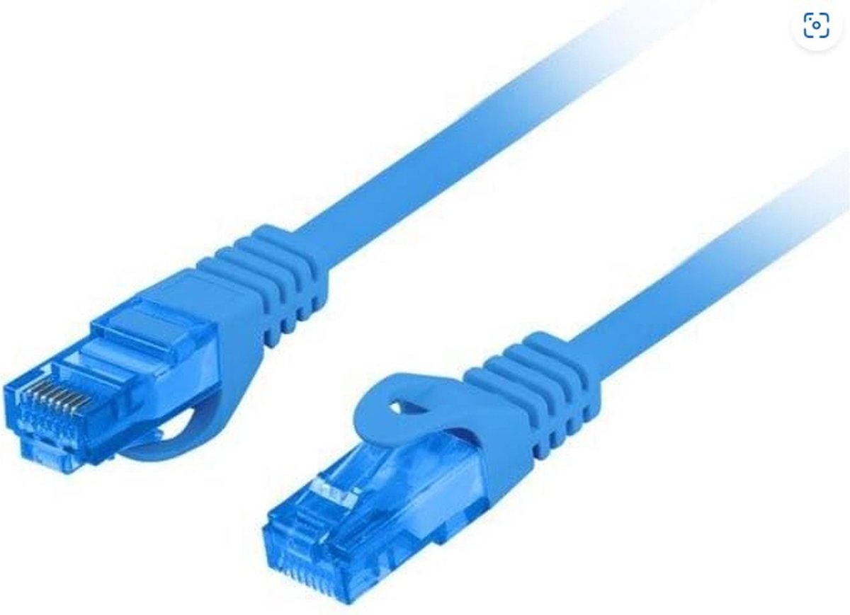 Lanberg Patchcord Sftp Cat6A Kabel Voor Switch/Router 15M Lszh Cca Test Fluke