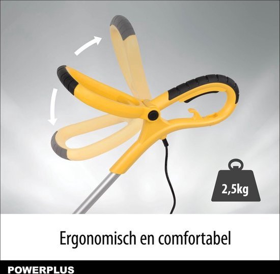 Powerplus POWXG30030 Elektrische grastrimmer - 400W - Snijbreedte 270mm - Telescopisch - Grastrimmer voor tuin, gazon en oprit van Powerplus — afbeelding 5