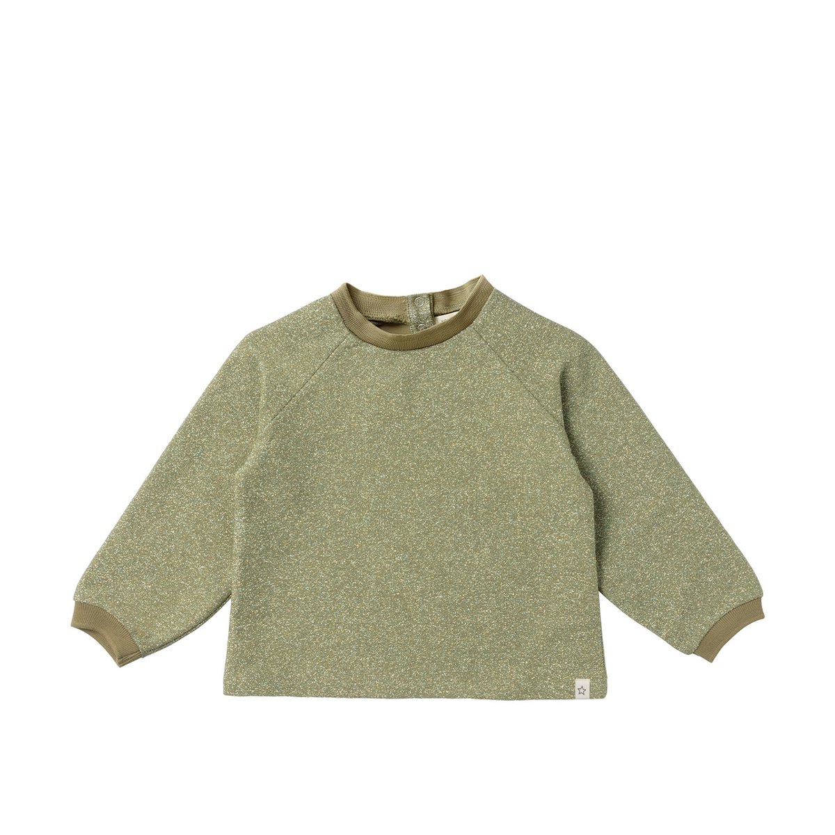 Glitter flared legging meisjes olive | Your Wishes 104