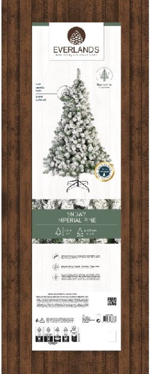 Kerstboom Imperial Pine snowy 180cm – foto 6