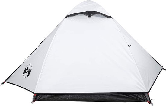 vidaXL Koepeltent - 2-persoons - Waterdicht - Wit Kampeer Tent - Tent - Koepeltent - Tweepersoons Tent - Waterdicht Tent van Vidaxl — afbeelding 4