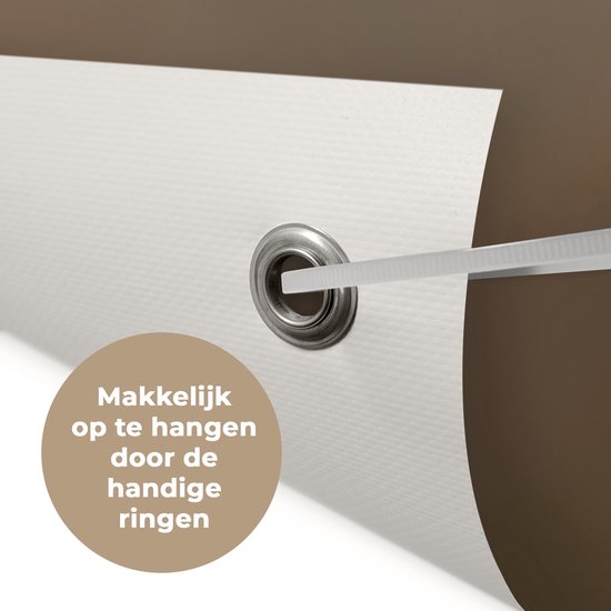 Affiche de jardin 120x80 cm - Décoration de jardin Noël - Sapin de Noël - Neige - Art - Affiche pour le jardin - Décoration extérieure - Tableau de jardin clôture - Décoration murale sur toile de jardin - Décoration murale sur toile de balcon