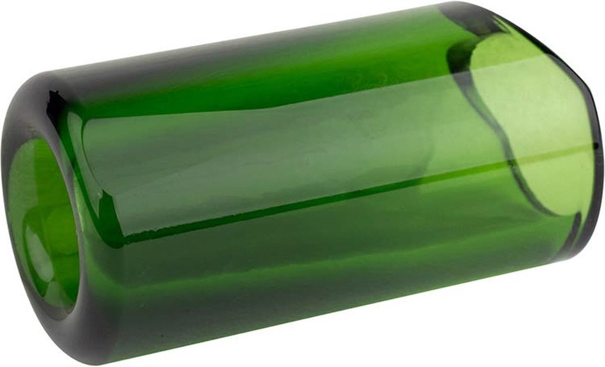 The Rock Slide GRS-SC/GN gevormde glazen slide maat S (binnen 17 - lengte 48,5mm) - groene editie