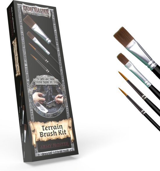 Gamemaster: Terrain Brush Kit | bol