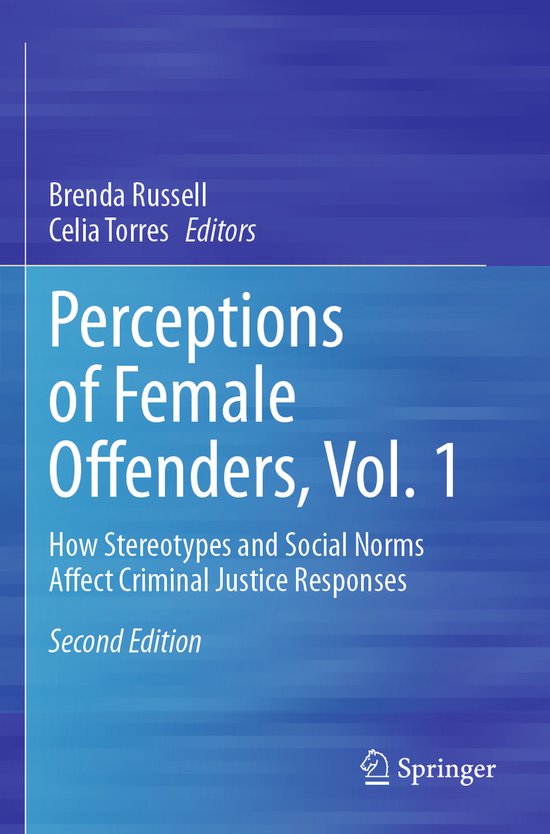 Perceptions of Female Offenders, Vol. 1 - cover