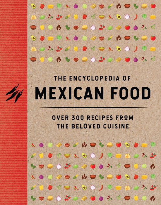 Encyclopedia Cookbooks-The Encyclopedia of Mexican Food - cover