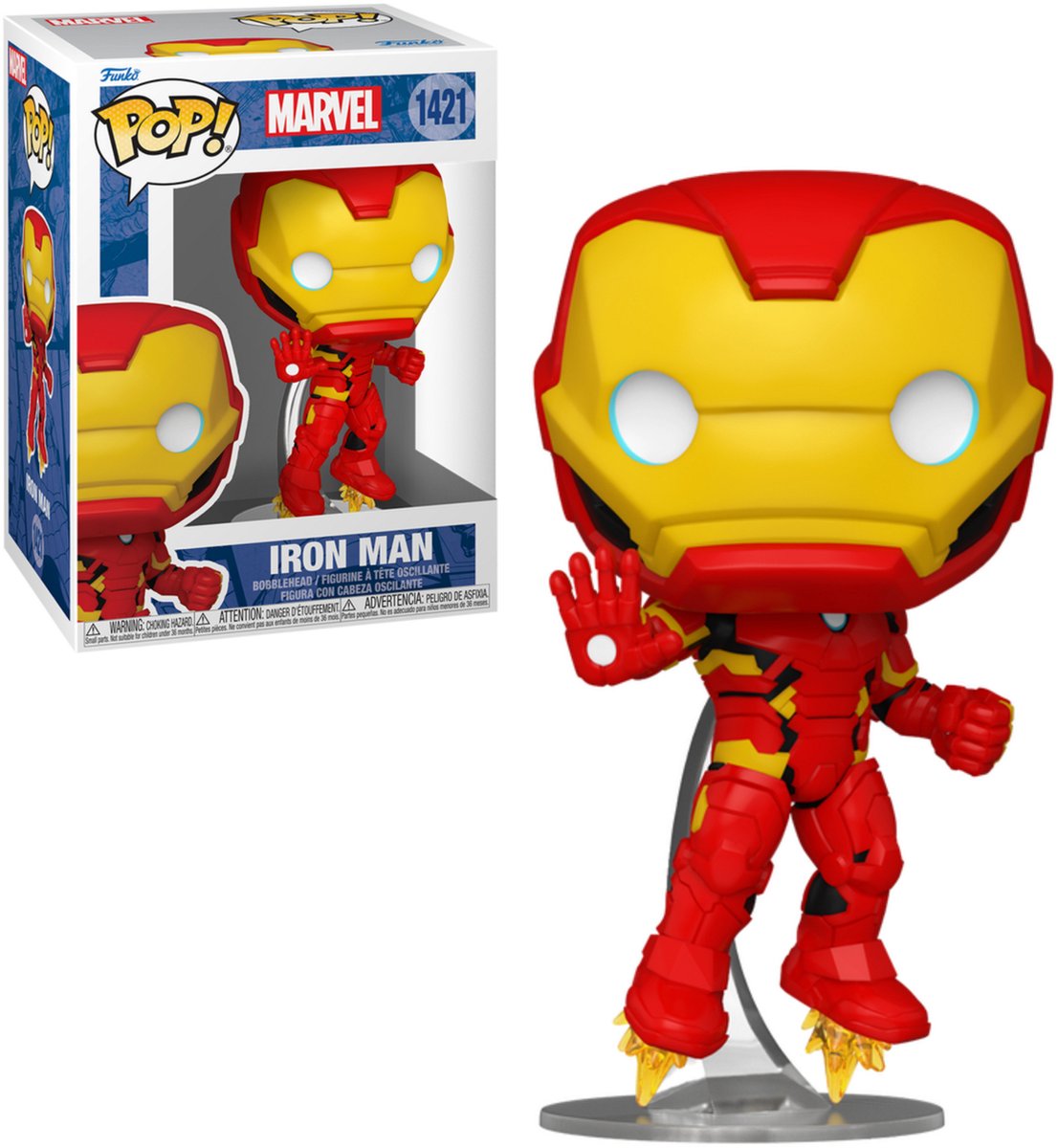 Pop Marvel: Iron Man - Funko Pop #1421 — afbeelding 7