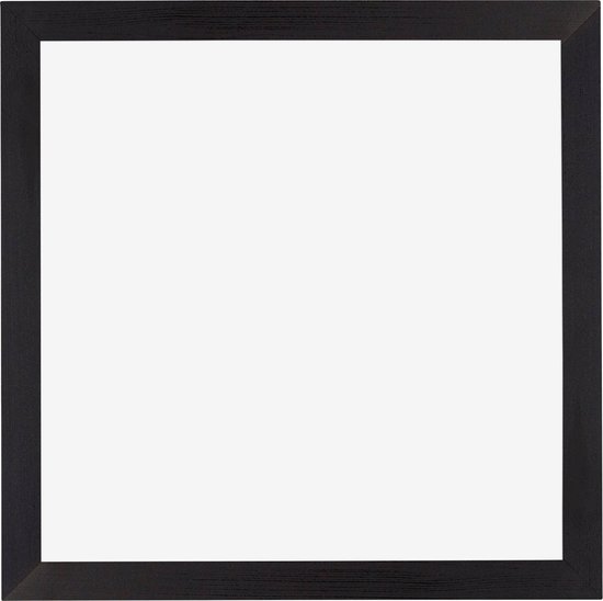 Cadre Photo Mura Your Decoration - 25x25cm - Grain de Bois Zwart