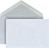 Bank envelop C5 162 x 229 mm wit 80 gram gegomd 500 stuks zonder venster