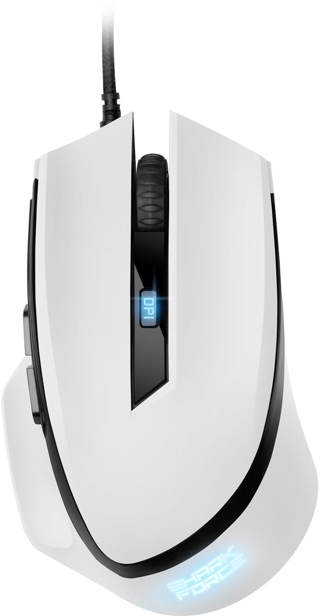 Sharkoon SHARK Force II 400 - 4200 dpi, Meerkleurige leds