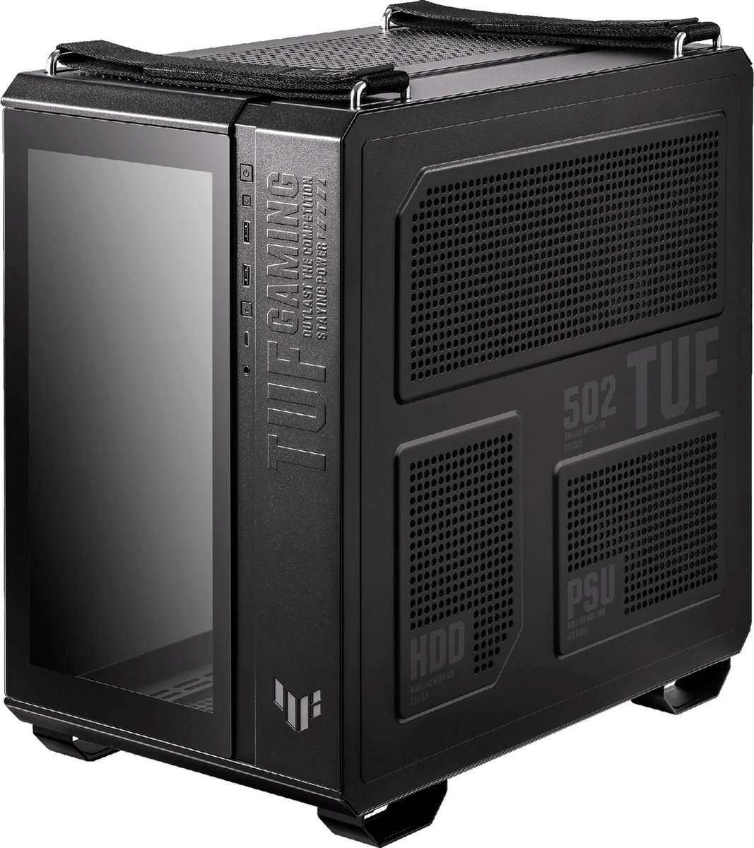 Asus Tuf Gaming Gt502 Zwart - Pc-Behuizing - Tower - Atx - Micro-Atx - Mini-Itx - afbeelding 3