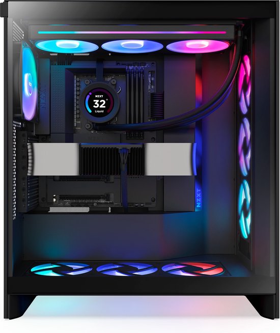NZXT H7 Flow RGB (2024) - Zwart | bol
