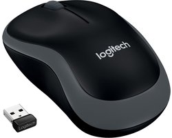 Logitech M185 - Draadloze Muis - Grijs