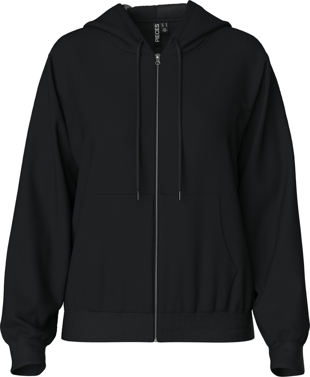 PIECES - PCCHILLI LS ZIP HOODIE NOOS BC - Dames - Sweaters