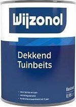 Wijzonol Dekkend Tuinbeits RAL 9010 Gebroken wit 1 Liter