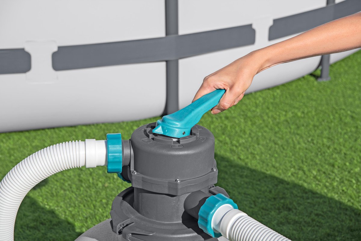Bestway® 8.327 L Zandfilterpomp voor Bovengrondse Zwembaden – foto 2