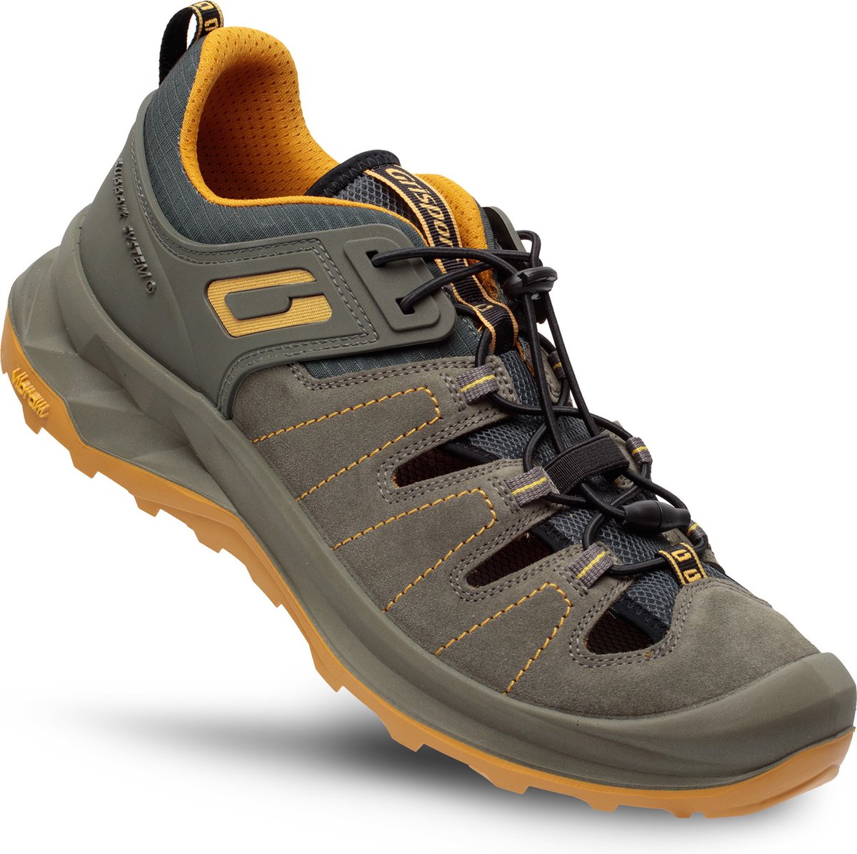 Grisport Safari Low Unisex Wandelschoenen - Green/Yellow