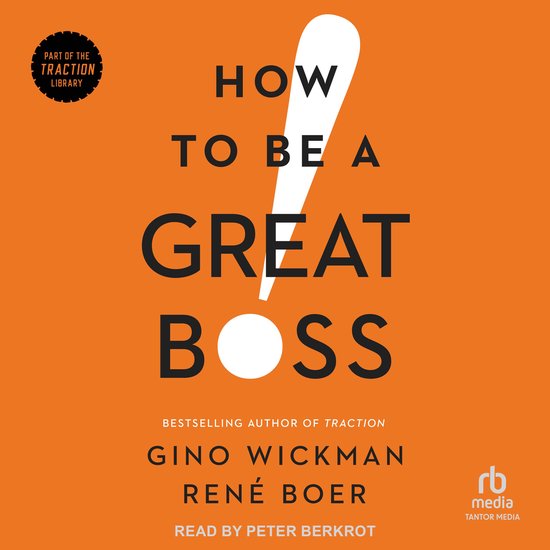 How To Be A Great Boss - cover