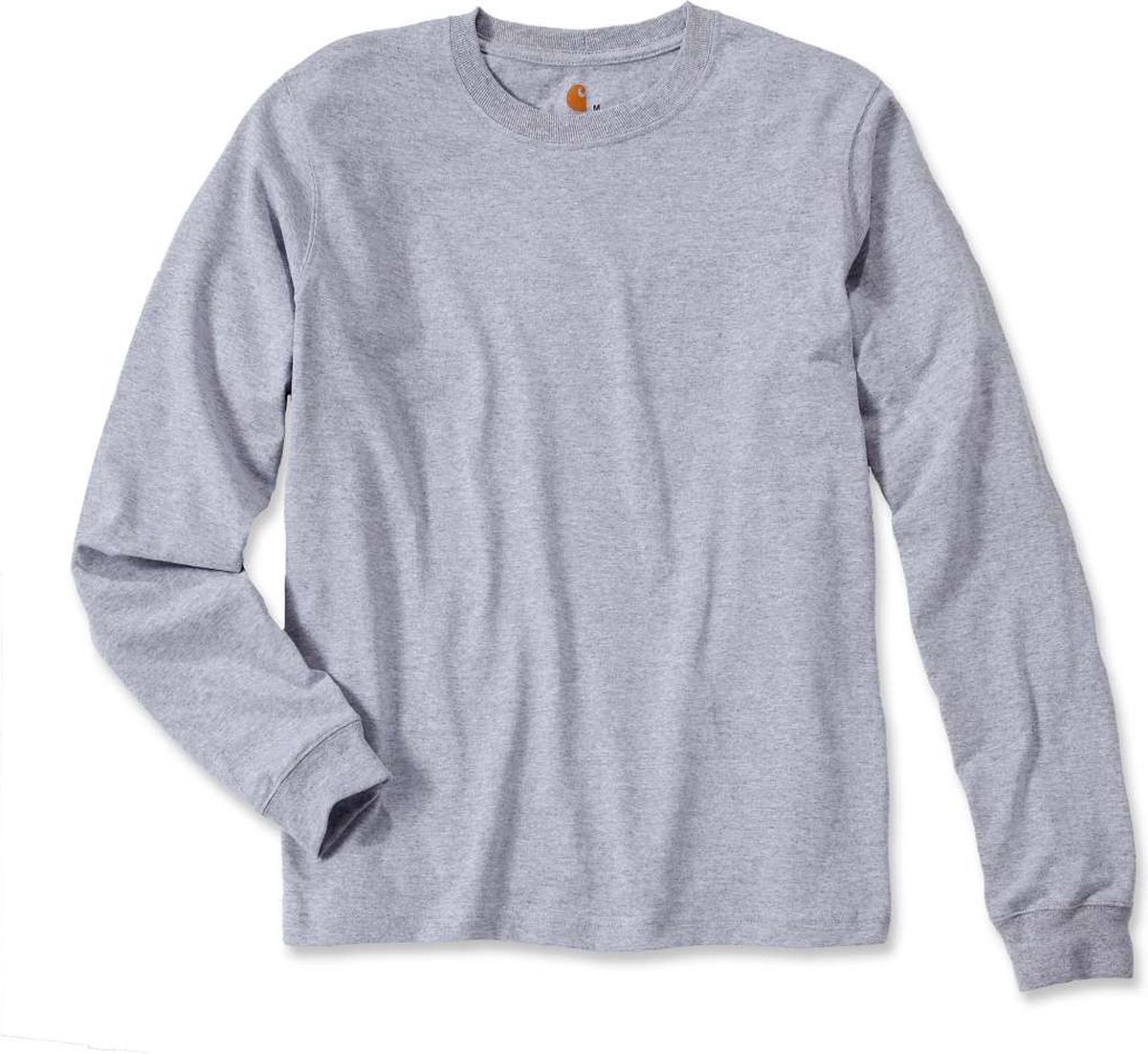 Carhartt T-Shirt Logo Long Sleeve T-Shirt Heather -XXL Grijs