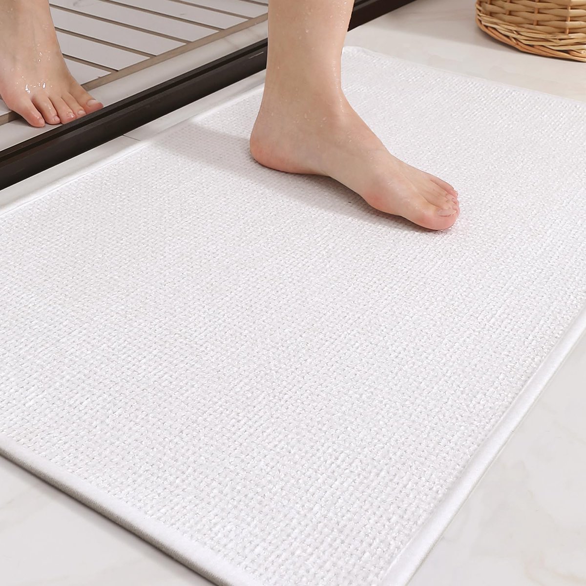 La'Moussawi ® Zachte en Absorberende Antislip Badmat voor Comfort en Veiligheid in de Badkamer
