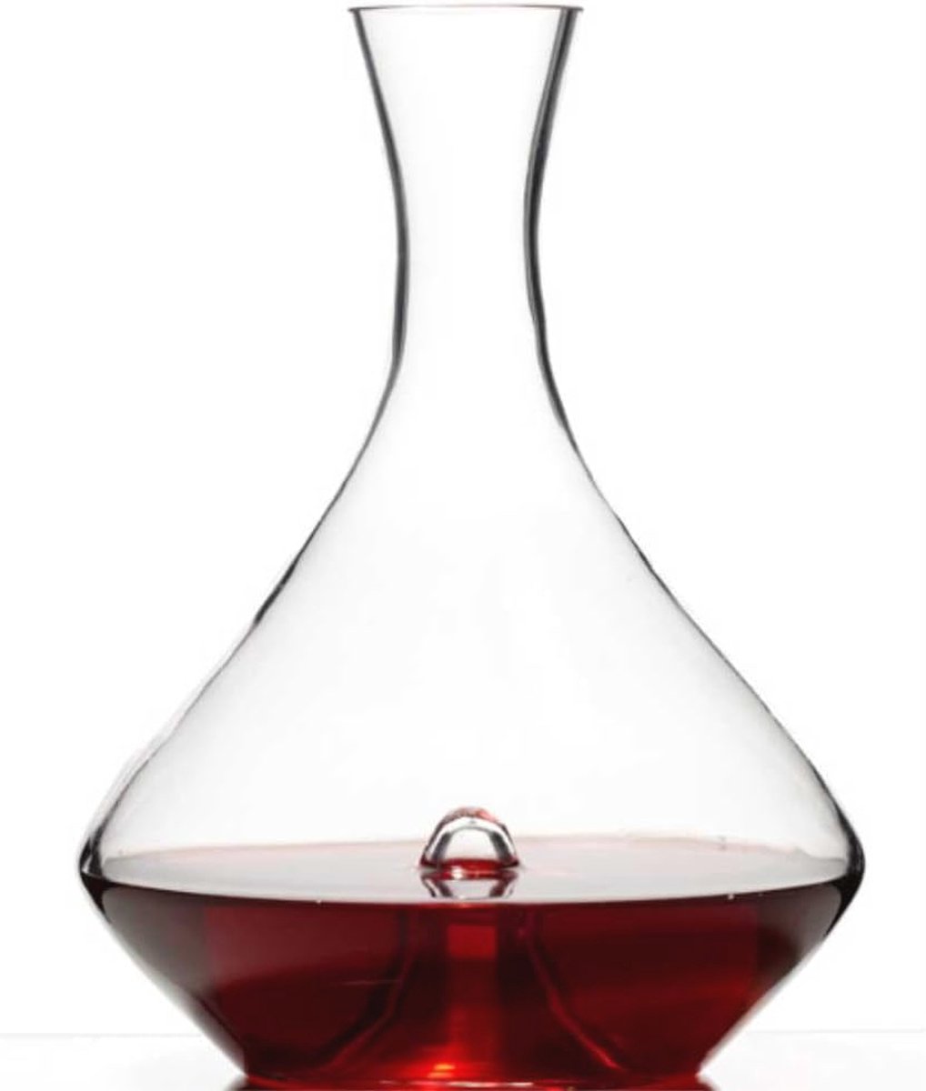 Mondgeblazen Wijnkaraf Vulkaan 0,75L - Elegante Decanteerder voor Rode Wijn