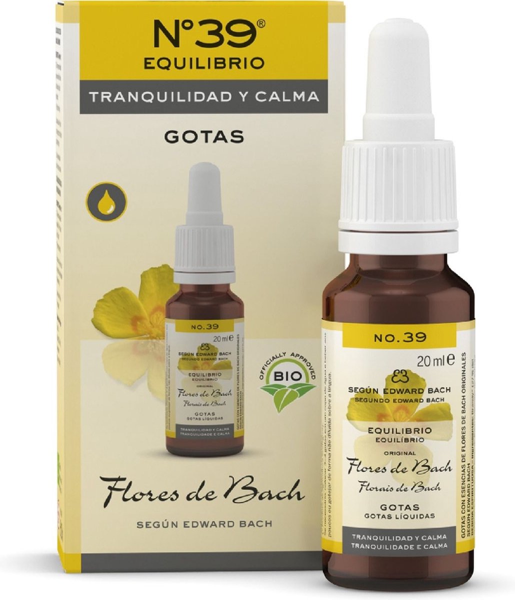 Goedkoopste Nr. 39 Evenwicht tussen rust en kalmte druppels 20 ml bloemen elixer | Fleurs de Bach® Original