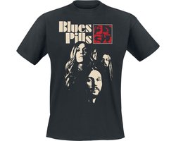 Blues Pills Band Portrait Heren T-shirt - zwart - M