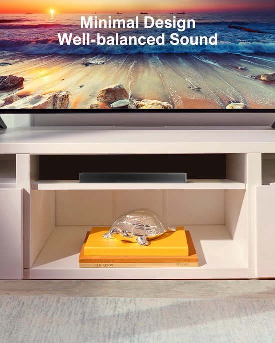 ULTIMEA 40.6 cm (16 Zoll) kompakte Soundbar, 50 W Mini-Soundbar für TV, PC-Soundbar mit