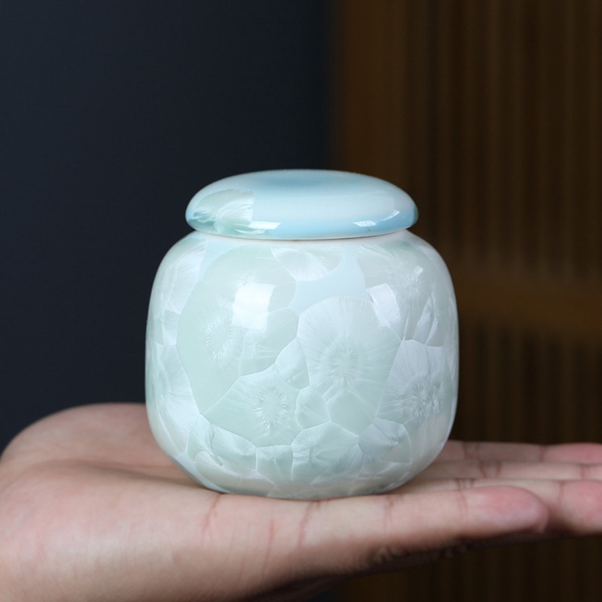 Small mini keramische pot - Opslag afdichtende pot -100ml - Keramiek - Mini Urn Keramiek
