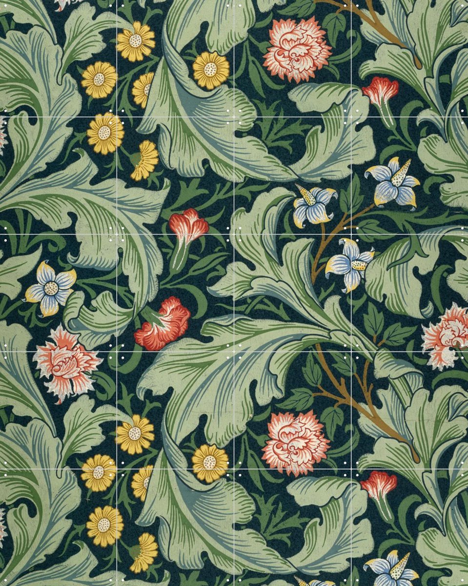 IXXI Leicester, Johann Jakob Walther & Victoria and Albert Museum - 80 x 100 cm - Gratis ophangtool - Grote wanddecoratie en posters - Klassiek