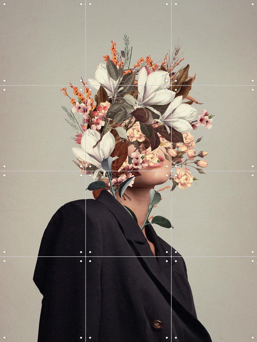 IXXI Infinite Moments Infinite Autumns, Frank Moth - 60 x 80 cm - Gratis ophangtool - Grote wanddecoratie en posters - Fotografie, Collage