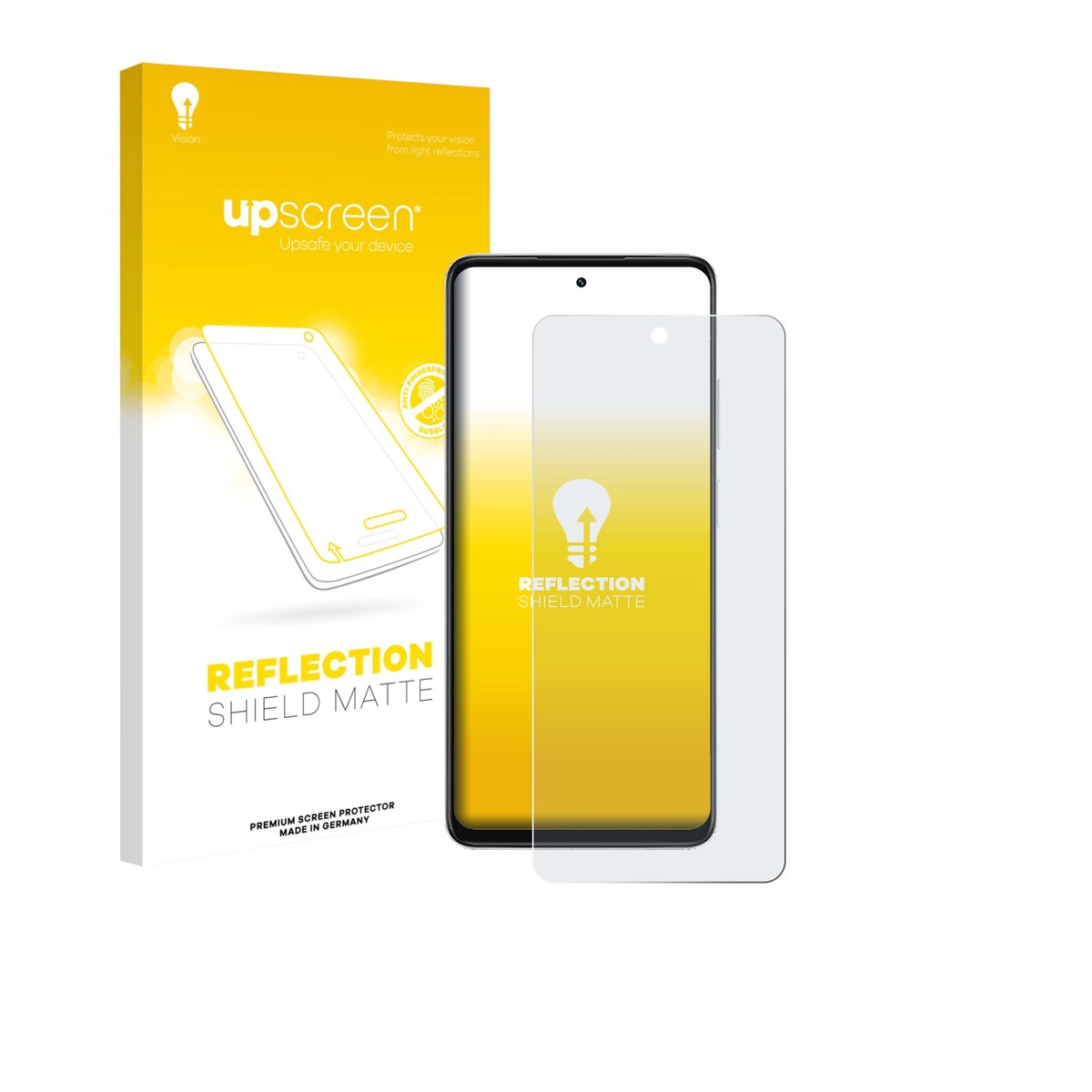 upscreen - Screenprotector voor Oppo A5x 4G - Folie Beschermfolie anti glare matte