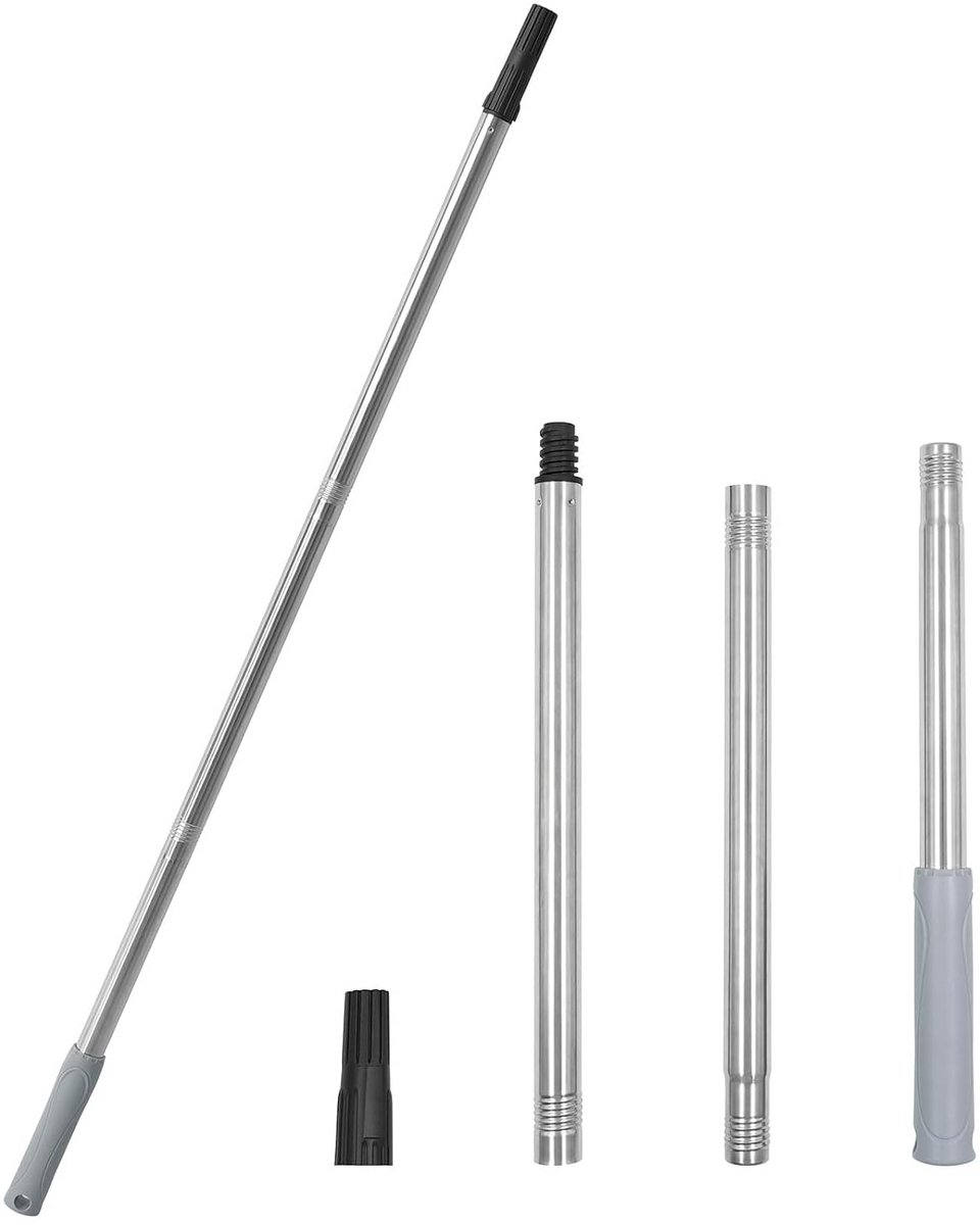 Verlengstok Set 3-delig (90cm) voor Verfrollers en Gereedschap met Taps Toelopende Fitting
