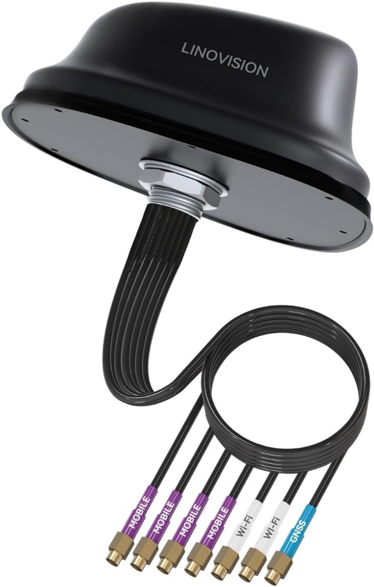 MIMO Combinatie Antenne voor 5G, LTE, GPS en WiFi - Buitenmontage