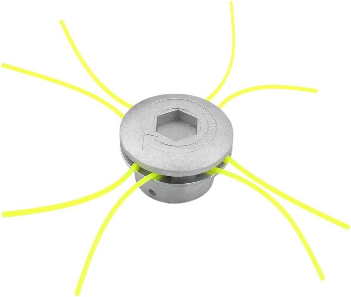 Aluminium trimmerkop set voor grasmaaier - universeel slijtvast met 4 snoeren