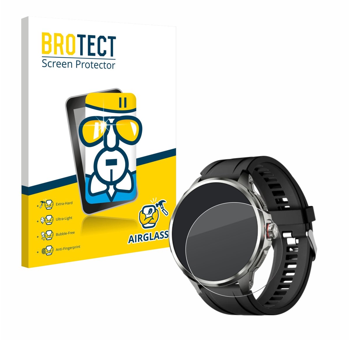 Screenprotector voor Rollme Hero C2 Beschermglas transparant