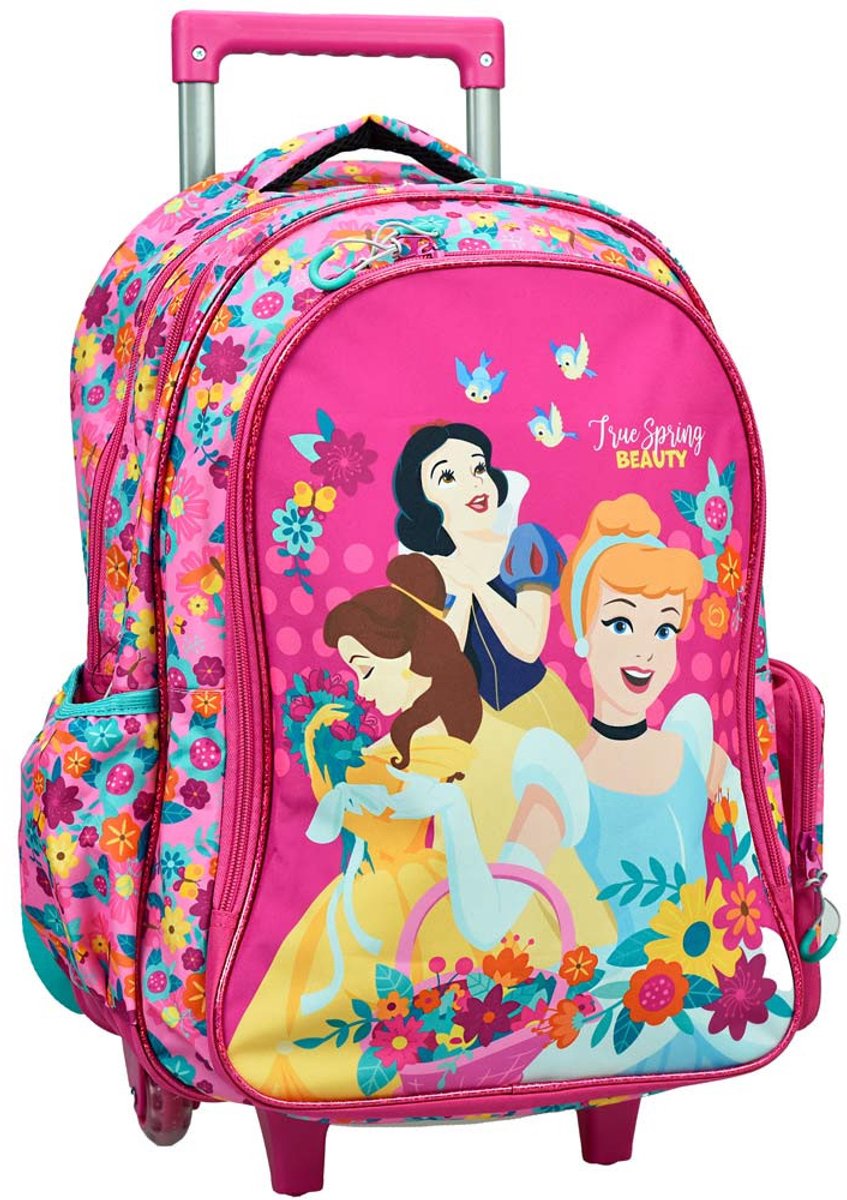 Disney Princess Rugzak - 20 cm - Schooltas - Trolley - 1 stuk - Princess Spring uitvoering