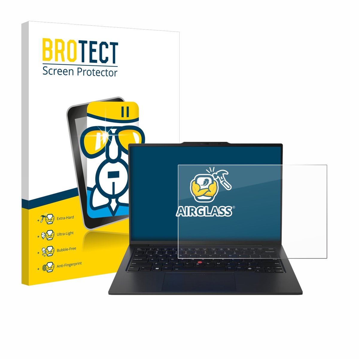Screenprotector voor Lenovo ThinkPad X1 Carbon Gen 12 14" Beschermglas transparant