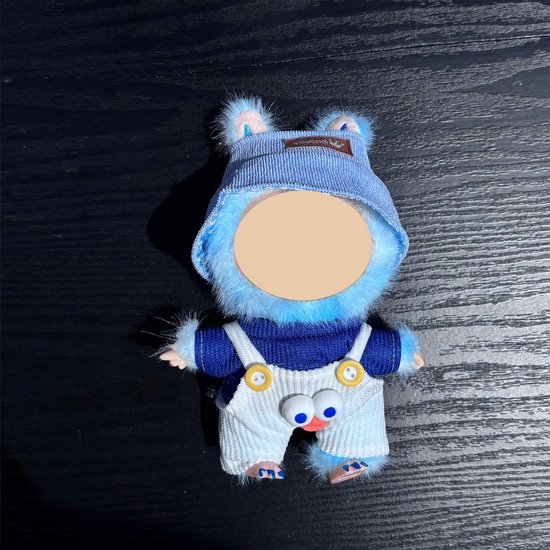 Handgemaakte Poppenkleding Set voor Poppen 15-17 cm | Accessoires: Trui, Hoed en Tas — afbeelding 5