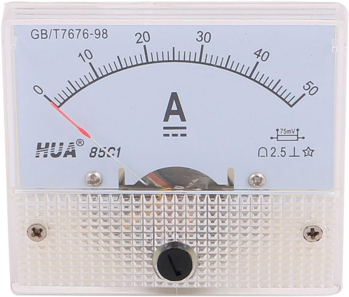 Analoge Omvormer voor DC Stroommeting Tot 50 Ampère