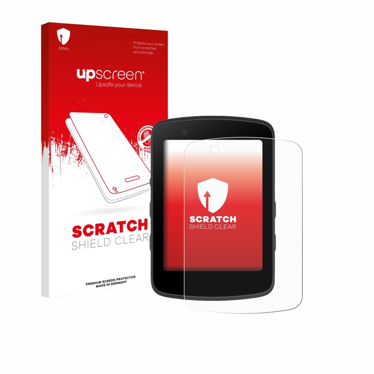 upscreen - Screenprotector voor Bryton Rider 550 - Folie Beschermfolie transparant