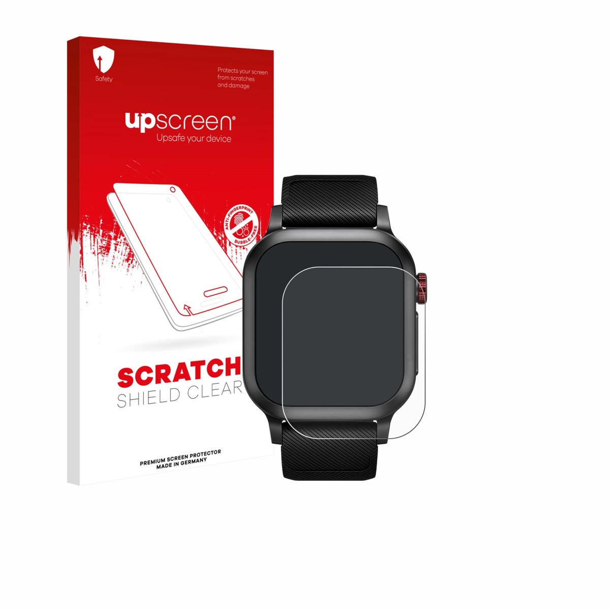 upscreen - Screenprotector voor Haylou Iron Neo 1.95" - Folie Beschermfolie transparant