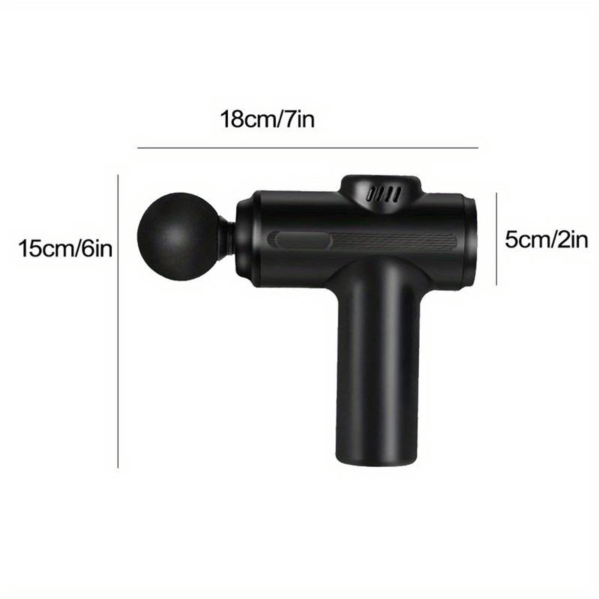 Massageapparaat Diepe Weefselmassage met 99 Snelheidsstanden - afbeelding 3