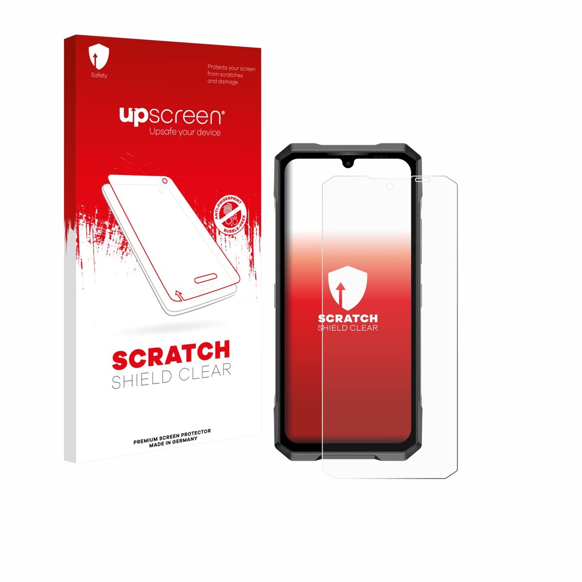upscreen - Screenprotector voor Doogee Blade GT Pro - Folie Beschermfolie transparant